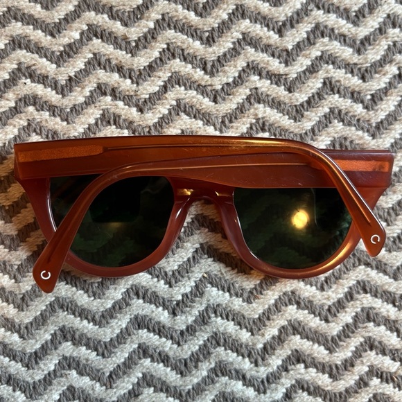 CARLA COLOUR Red Barton Cat Eye Sunglasses Sun Glasses - Picture 4 of 11